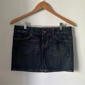 Denim Mini Skirt
